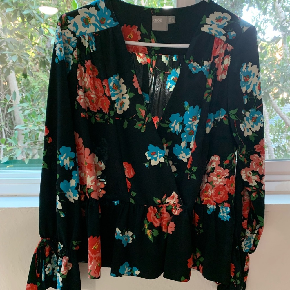 ASOS floral blouse